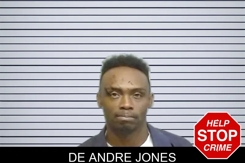 De Andre Jones mugshot