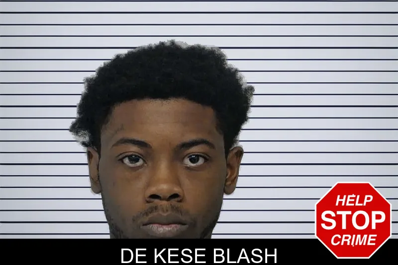 De Kese Blash mugshot