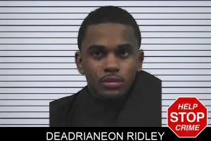 Deadrianeon Ridley mugshot
