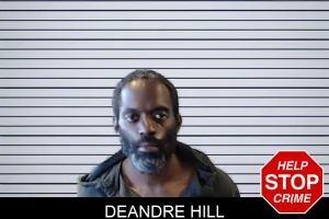Deandre Hill mugshot