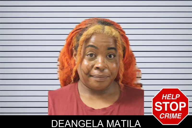 Deangela Matila mugshot