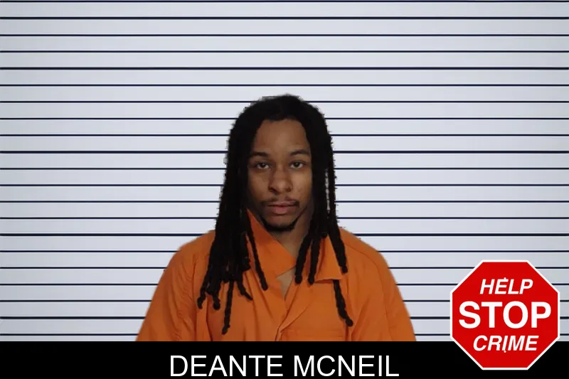 Deante McNeil mugshot
