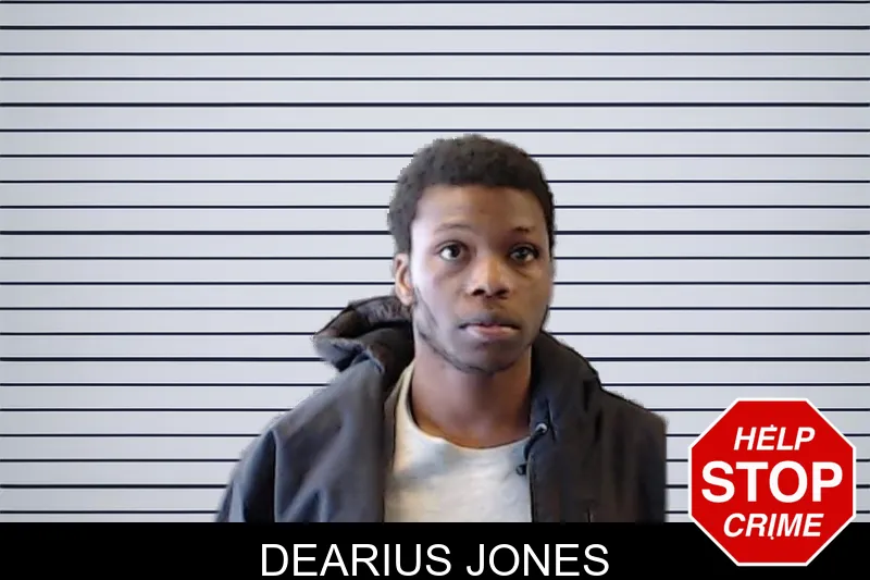 Dearius Jones mugshot