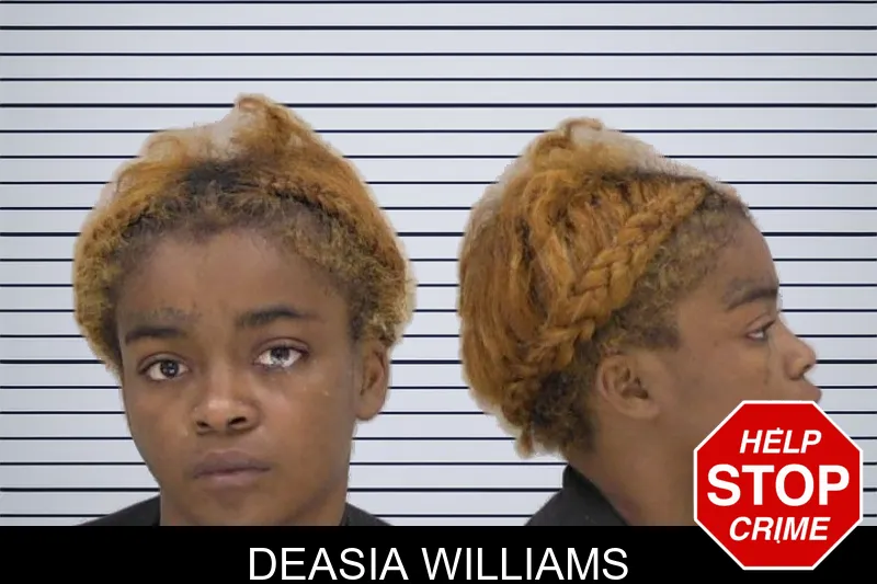 Deasia Williams mugshot