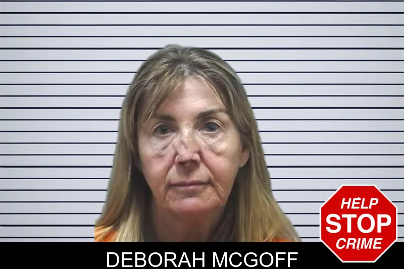 Deborah McGoff mugshot