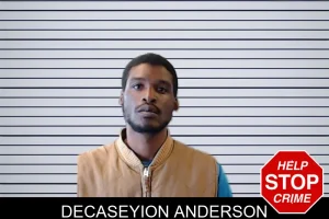Decaseyion Anderson mugshot