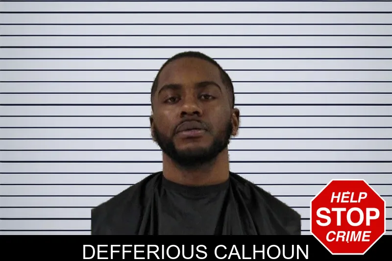 Defferious Calhoun mugshot – Elbert County , Georgia Defferious Calhoun mugshot