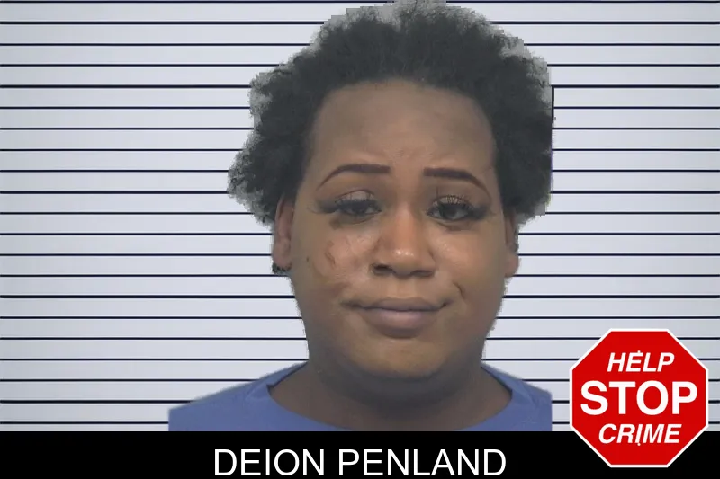Deion Penland mugshot