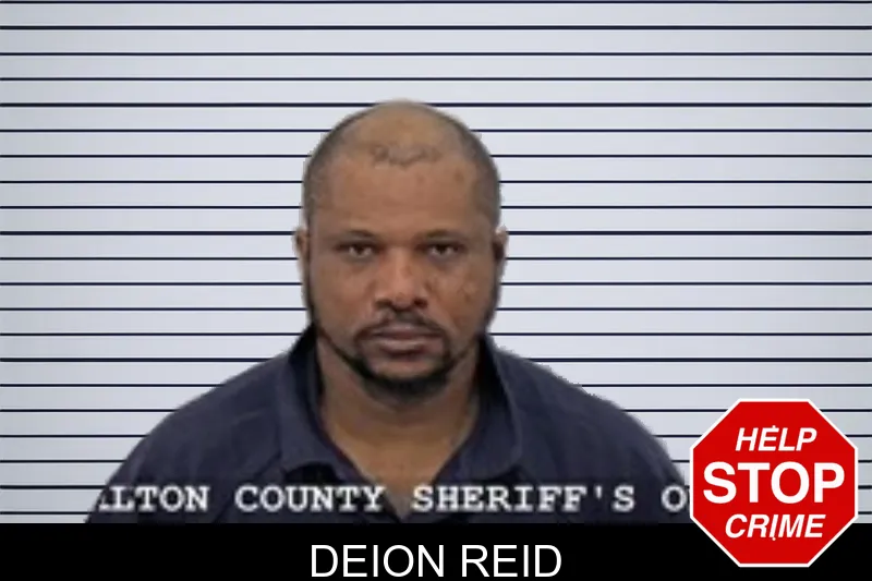 Deion Reid mugshot
