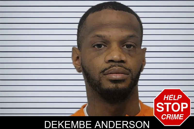 Dekembe Anderson mugshot