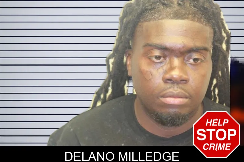 Delano Milledge mugshot