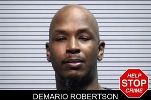 Demario Robertson mugshot