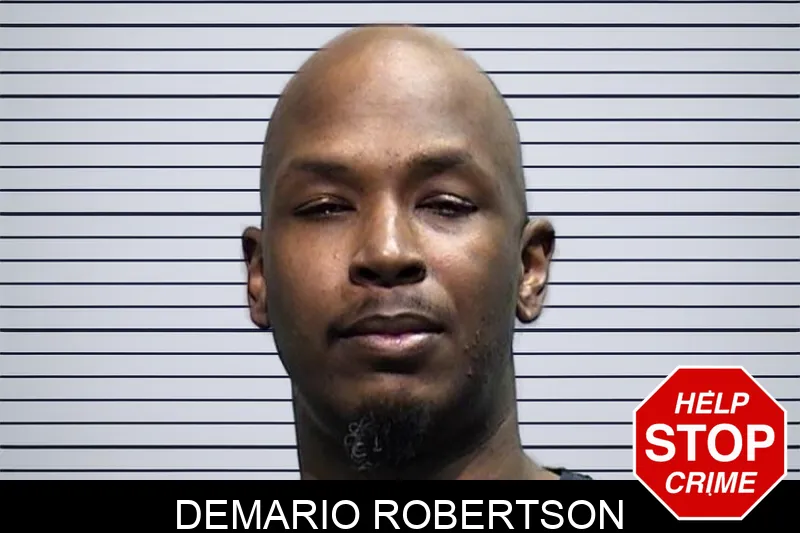 Demario Robertson mugshot