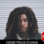 Demetrius Evans mugshot