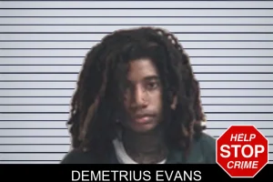 Demetrius Evans mugshot