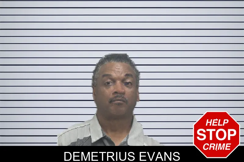 Demetrius Evans mugshot