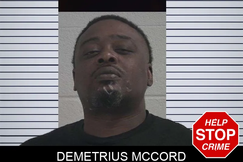Demetrius McCord mugshot
