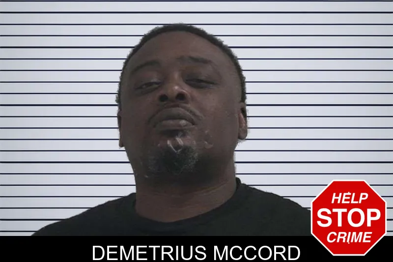 Demetrius McCord mugshot