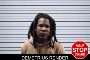 Demetrius Render mugshot