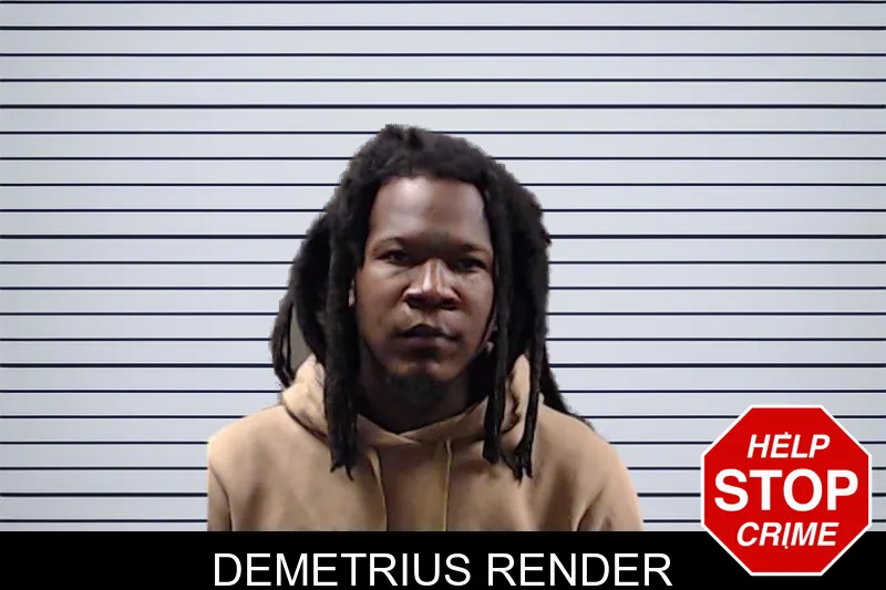 Demetrius Render mugshot