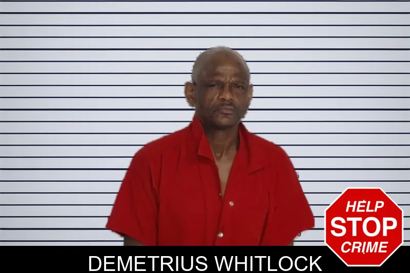 Demetrius Whitlock mugshot