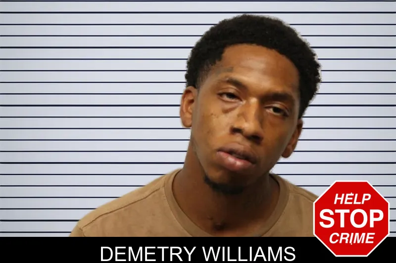 Demetry Williams mugshot