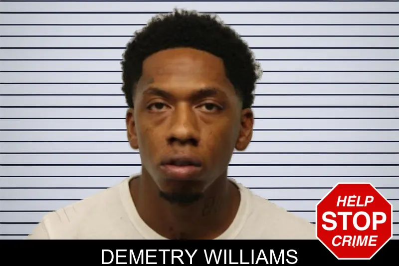 Demetry Williams mugshot
