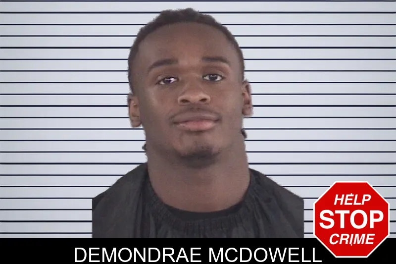 Demondrae McDowell mugshot