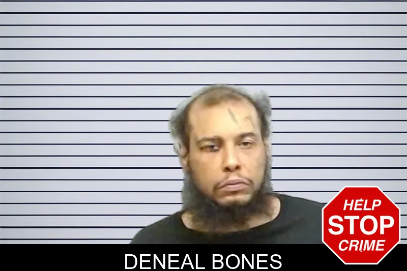 Deneal Bones mugshot
