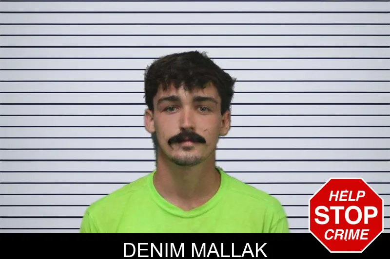 Denim Mallak mugshot