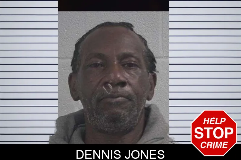 Dennis Jones mugshot