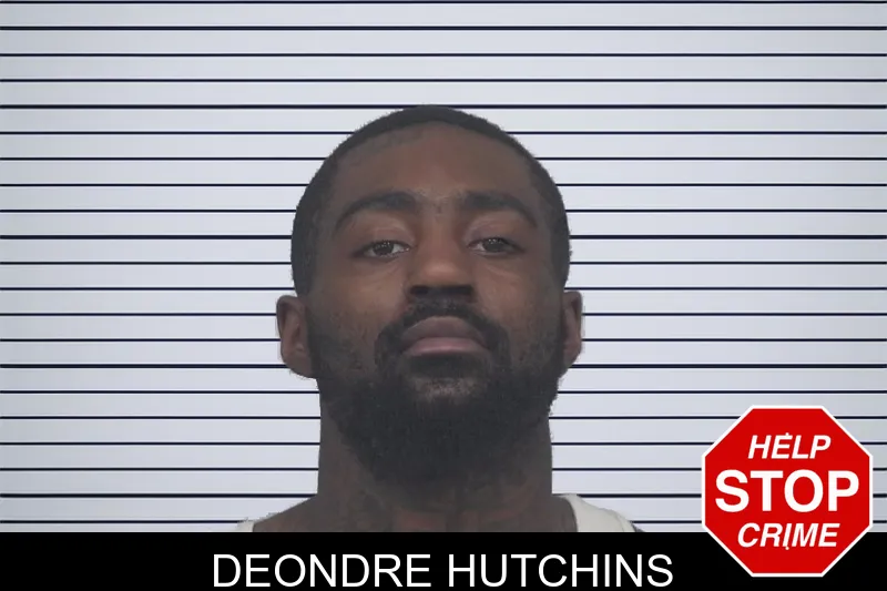 Deondre Hutchins mugshot