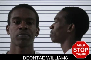 Deontae Williams mugshot