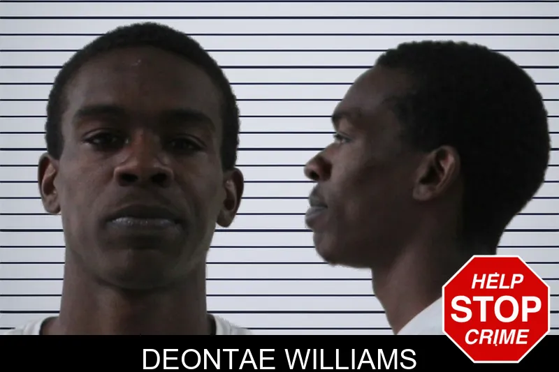 Deontae Williams mugshot