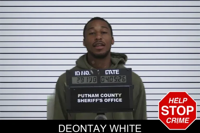 Deontay White mugshot – Putnam County , Georgia Deontay White