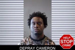 Depray Cameron mugshot
