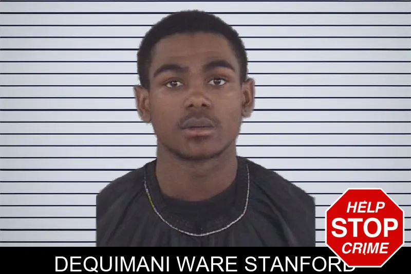 Dequimani Ware Stanford mugshot