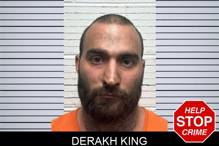 Derakh King mugshot – Dade County , Georgia Derakh King