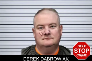 Derek Dabrowiak mugshot