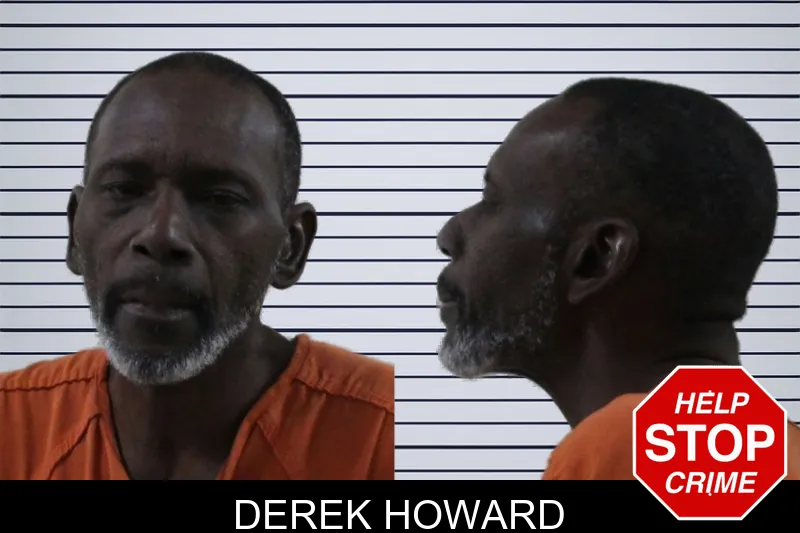 Derek Howard mugshot