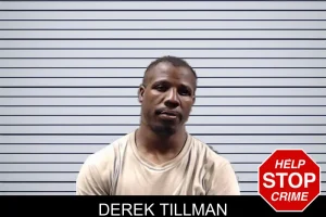 Derek Tillman mugshot