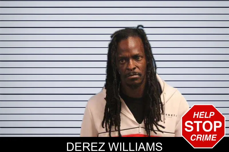 Derez Williams mugshot
