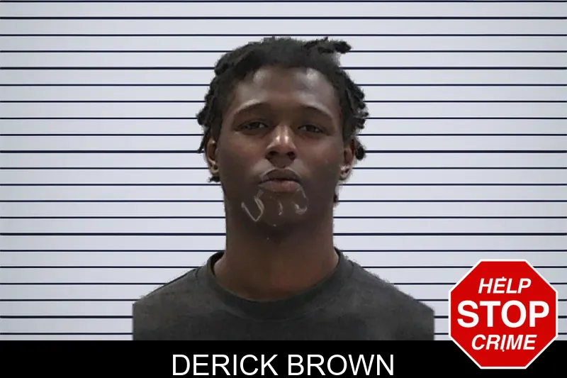 Derick Brown mugshot