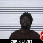 Derik James mugshot