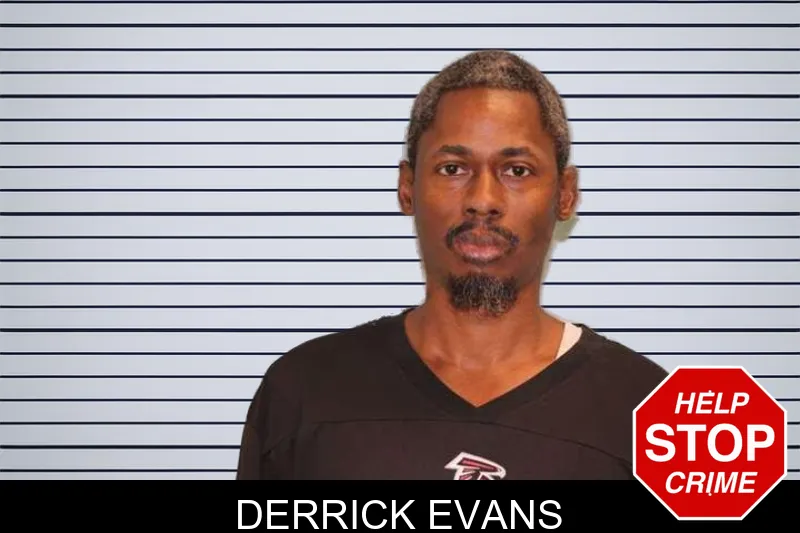 Derrick Evans mugshot