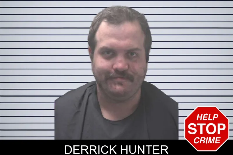 Derrick Hunter mugshot