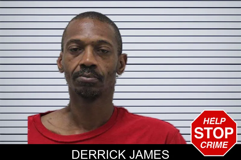 Derrick James mugshot