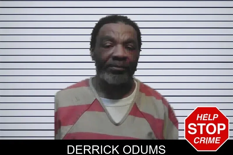 Derrick Odums mugshot