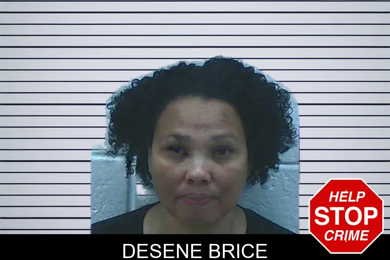 Desene Brice mugshot