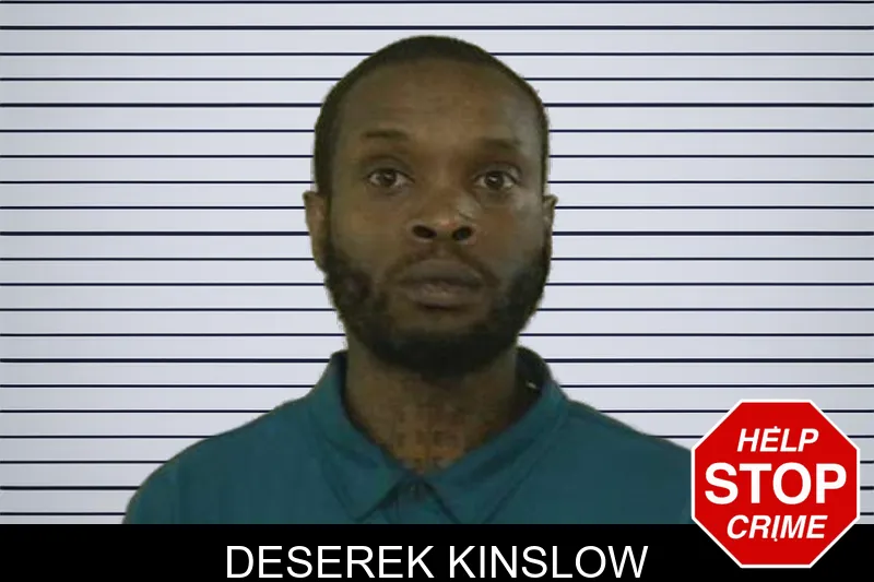 Deserek Kinslow mugshot